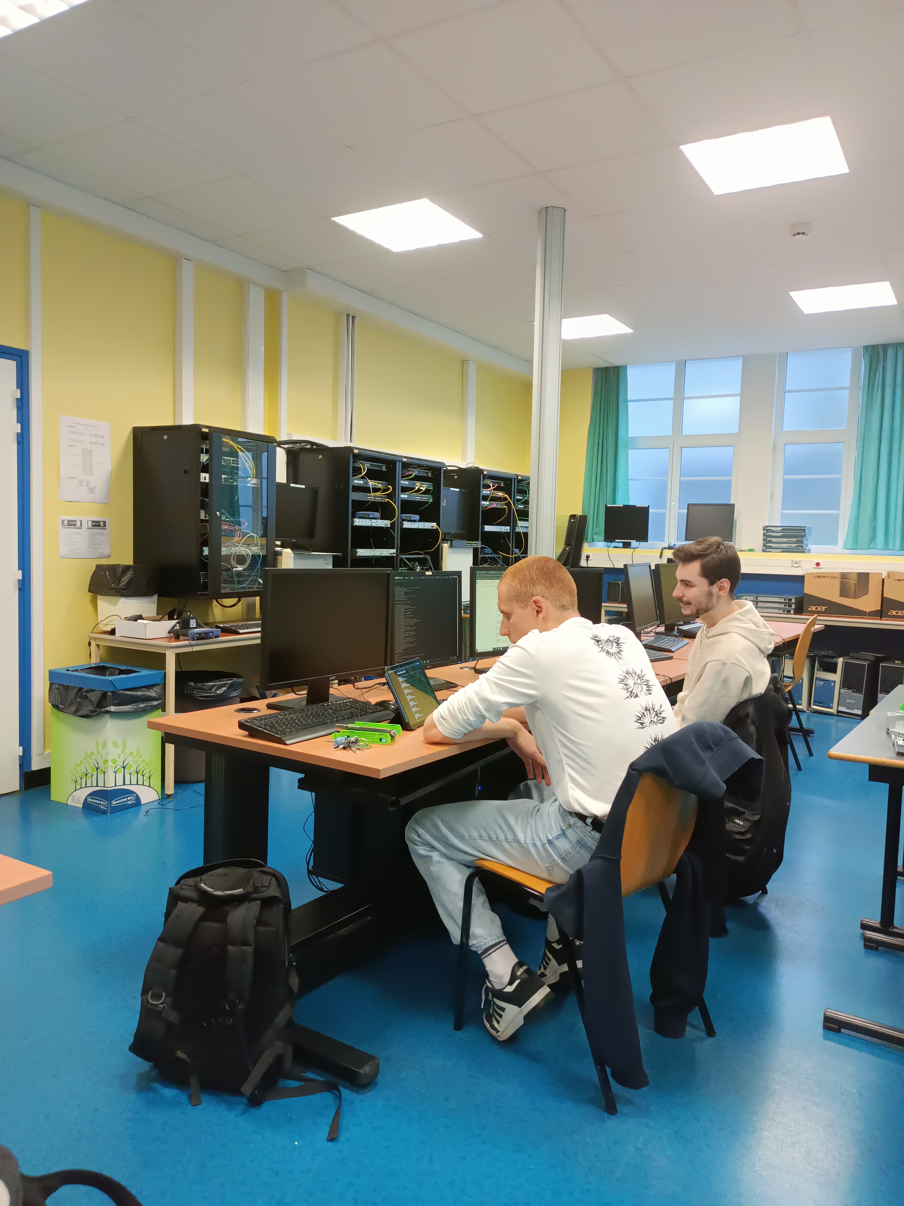 Étudiants en BTS SIO